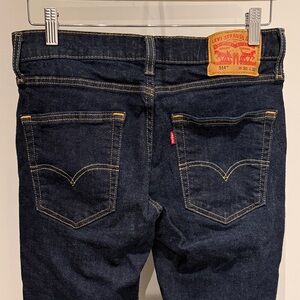 Levi's Dark Blue Jeans 514 30x32